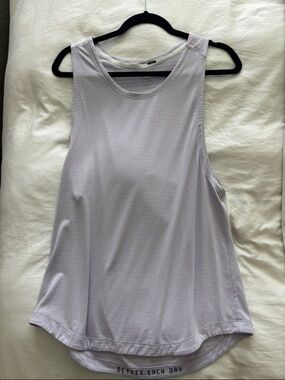 Lululemon Lilac Ether Men's Medium License to Train Tank